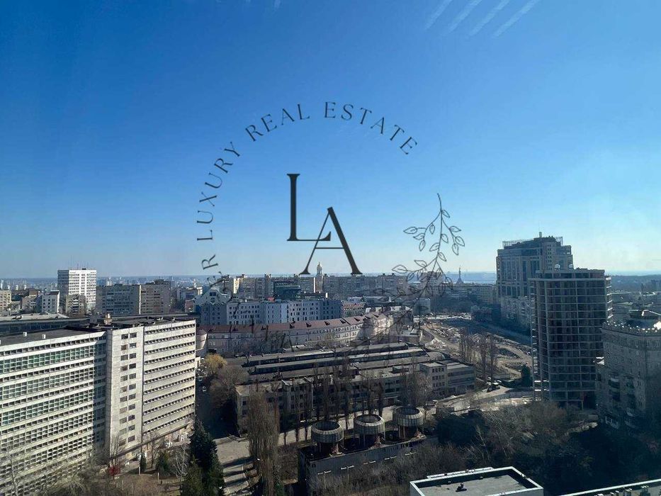 Carnegie Tower Офіс 160м з Ремонтом.4 кабінети.метро Кловська БЕЗ%