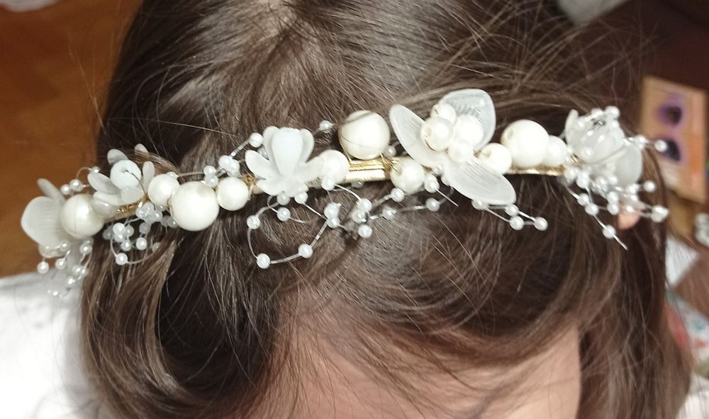 Opaska wianek komunijny