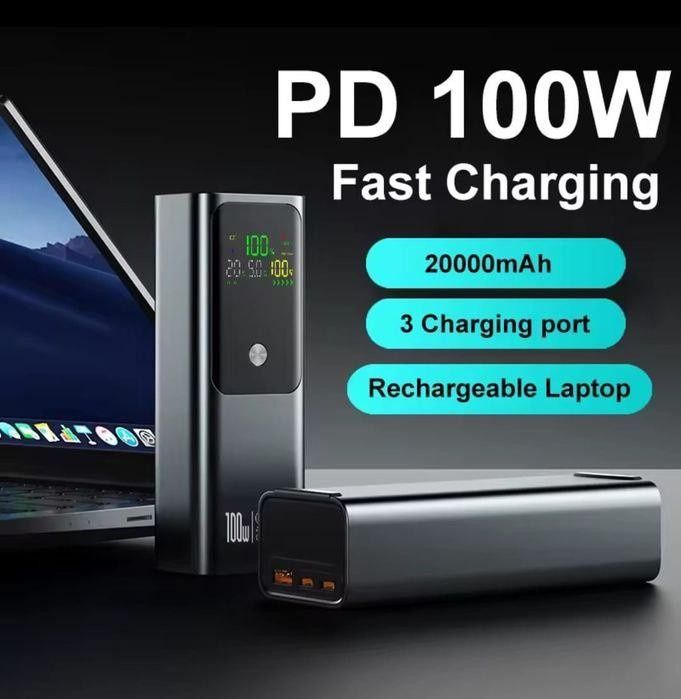 Павербанк Корпус 100 Ват Powerbank DIY 4 21700 18650 Li-Ion АКБ АКЦІЯ!