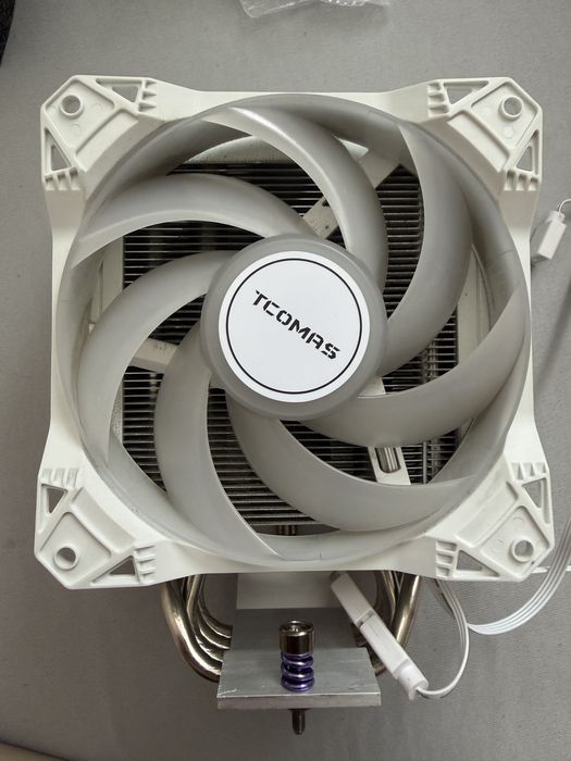 Chłodzenie CPU Tcomas SJ-R400 4HP Białe