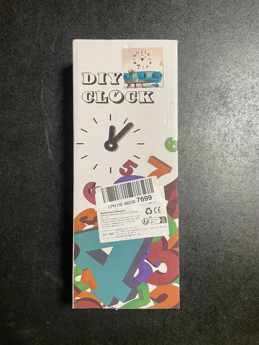 Настінний 3D-годинник DIY