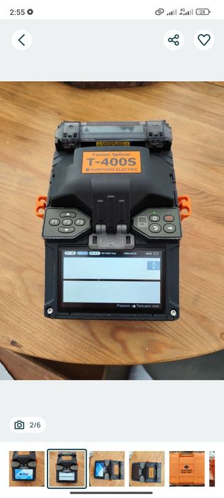 Máquina de fibra Sumitomo T400s