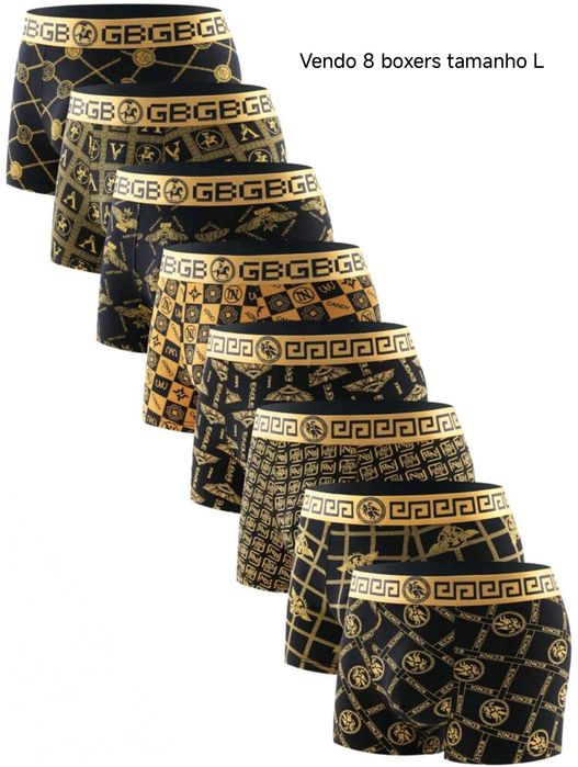 Vendo 8 boxers tamanho L