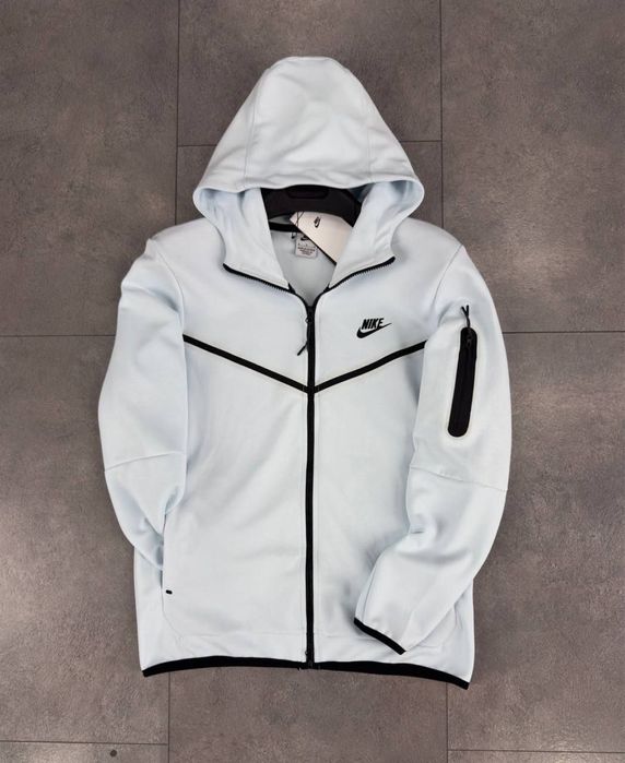 Кофта Nike Tech Fleece/кофта найк теч фліс біла/nike tech флис кофта