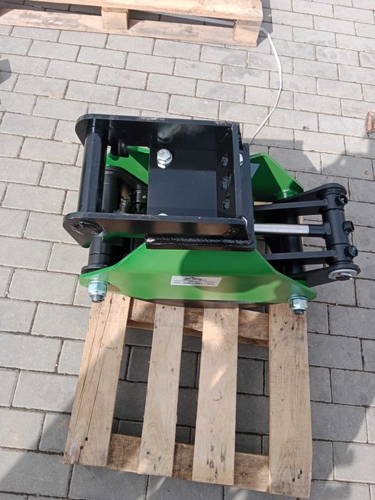Chwytak do minikoparki / chwytak do koparki / chwytak 125 cm / Mocowanie Lehnhoff / Verachtert / Easy Lock