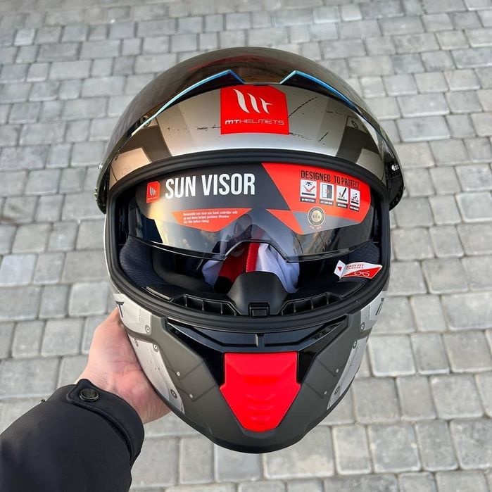 Мотошлем интеграл Mt Thunder 4SV, шлем MT Helmets, мотошолом Mt, шлем