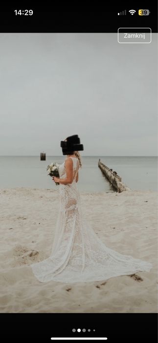 Suknia Milla Nova, skylar .  Syrenka r. M . Jak nowa