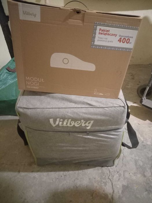Masażer Vidberg baza + 3 elementy