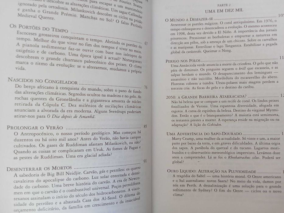 Os senhores do Tempo - Tim Flannery