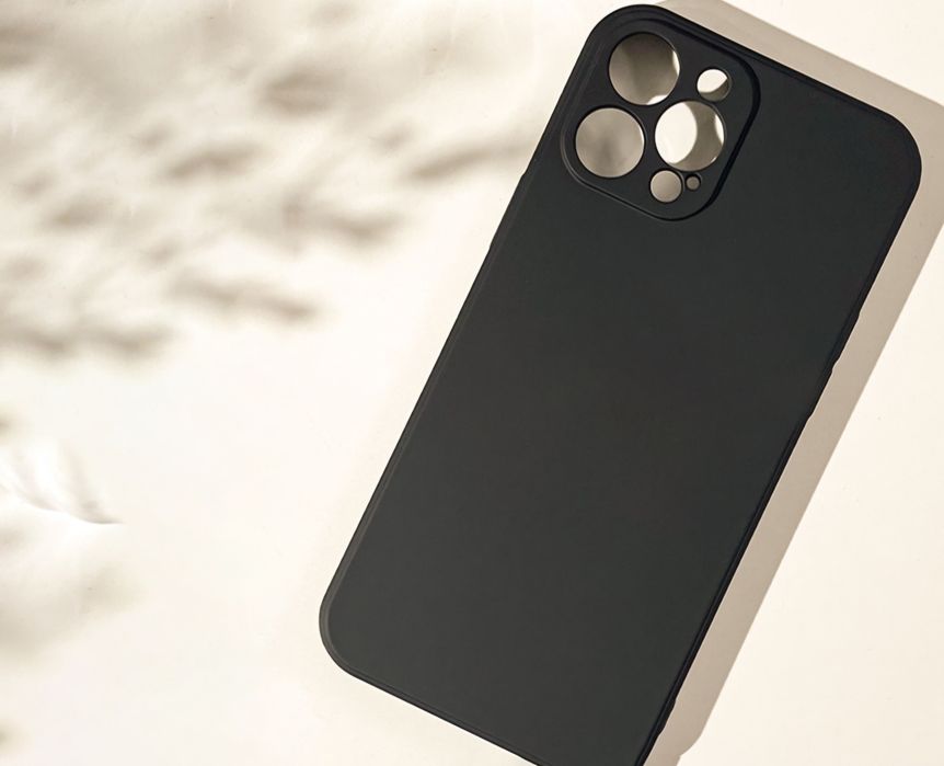 IPhone 15 Pro Max Czarne Modne Stylowe Eleganckie