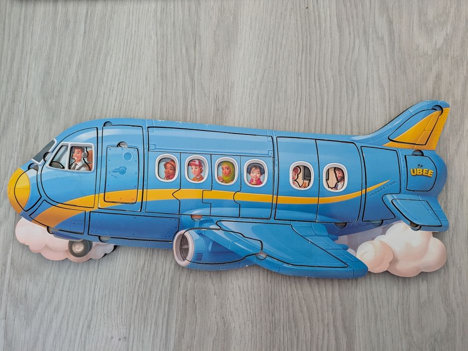 Пазл деревянный UBEE самолет, літак Мрія