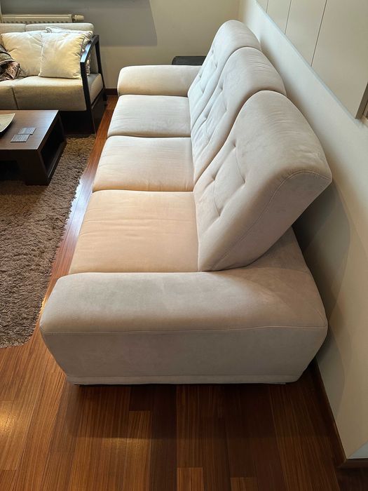 Szara kanapa 4 osobowa