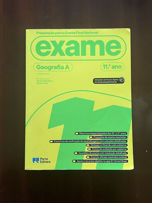 Livro Exames Geografia A 11 ano