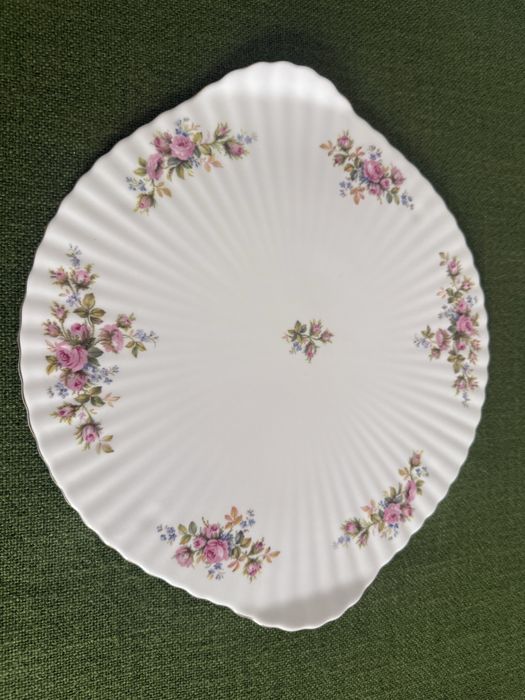 Tortownica patera Royal Albert Moss Rose