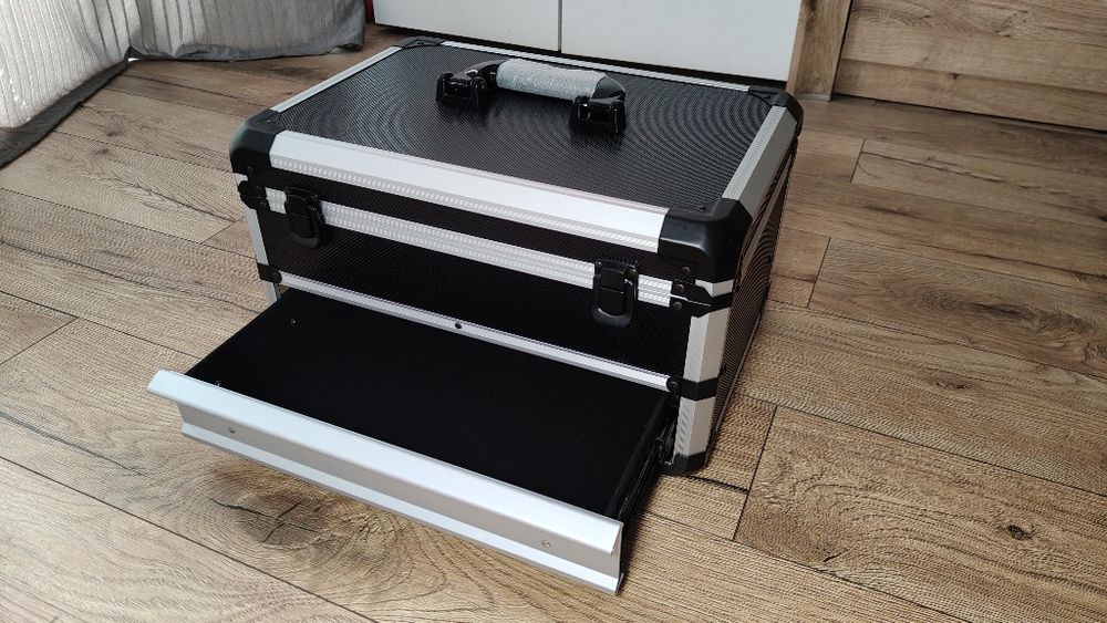 Skrzynka narzędziowa Aluminium Case Organizer Kufer