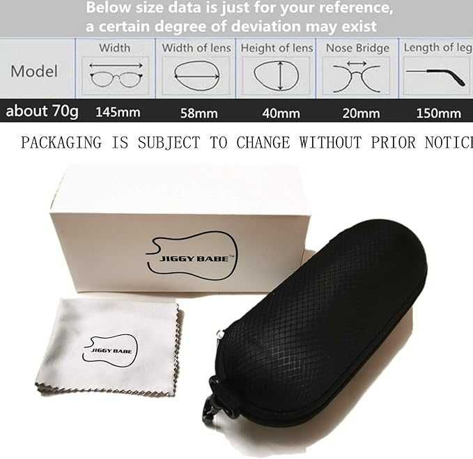 Okulary Jiggy Babe przeciwsłoneczne UV400 – polaryzacyjne