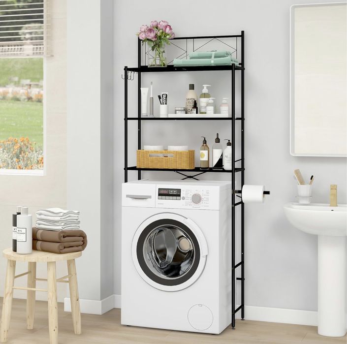 Nowy MALBOO regał nad pralkę, półka do łazienki, stabilna, porządna!