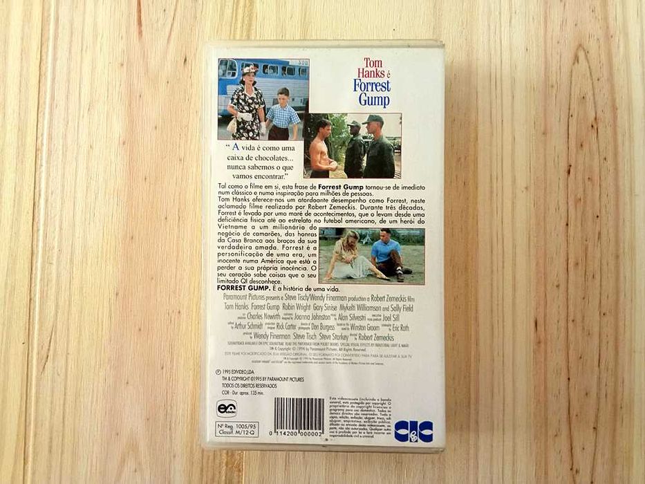 Filme Forrest Gump - VHS