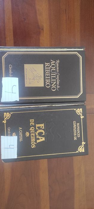 Romances completos de Aquilino Ribeiro e Eça de Queirós