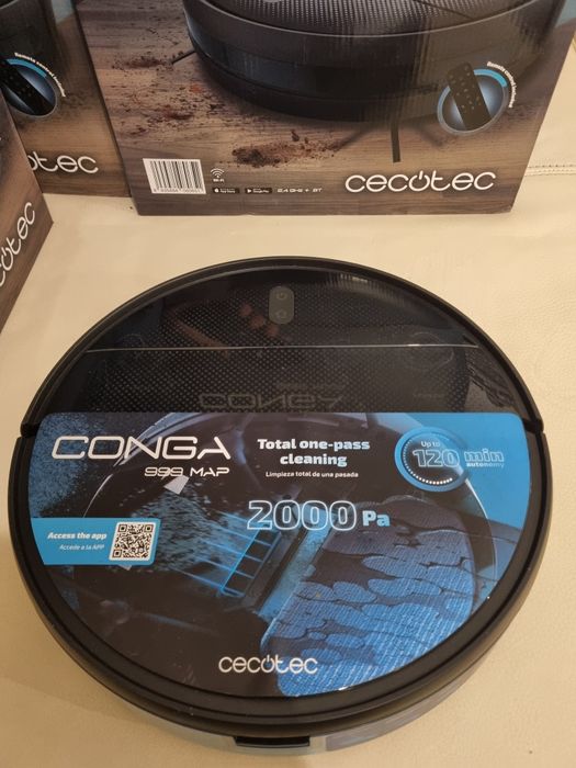 Aspirador mopa Conga 999