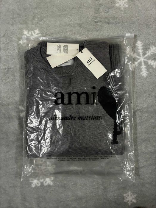 Sweat AMI Paris Cinzenta (M)