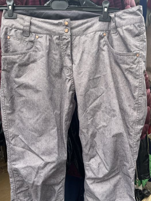 Штани лижні, жіночі, нові, сірого кольору, розм. 48-50