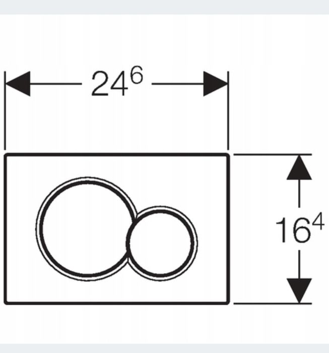 Geberit Sigma01 przycisk 115.770.DW.5