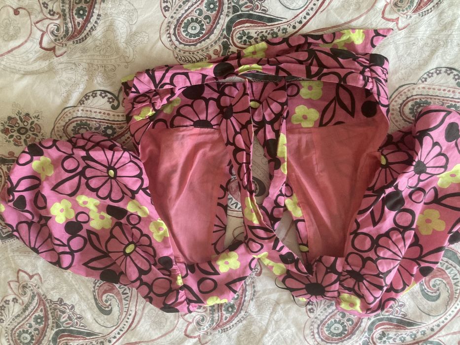 Crop top zara usado uma vez