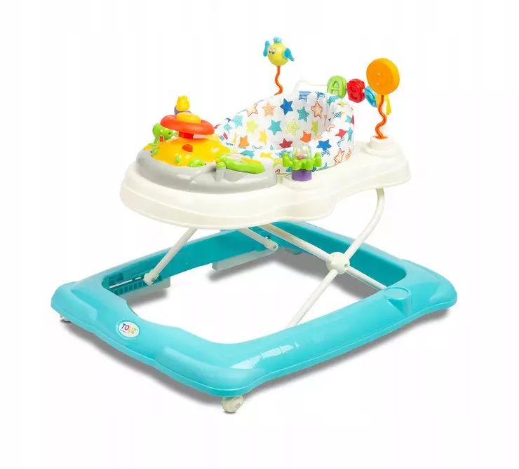 CHODZIK CARETERO TOYZ STEPP BLUE obrotowe siedzisko, regulacja wysokości. Toyz by Caretero. Nowy Produkt