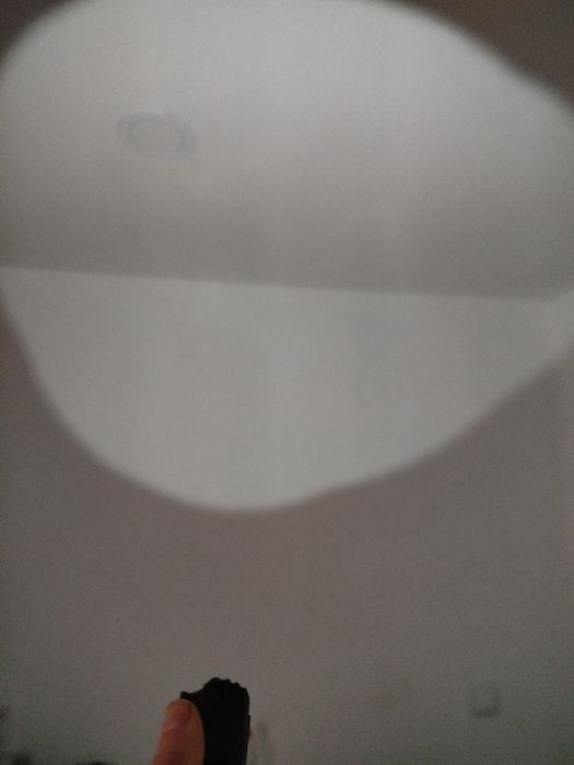 Lanterna LED 16cm Recarregável USB