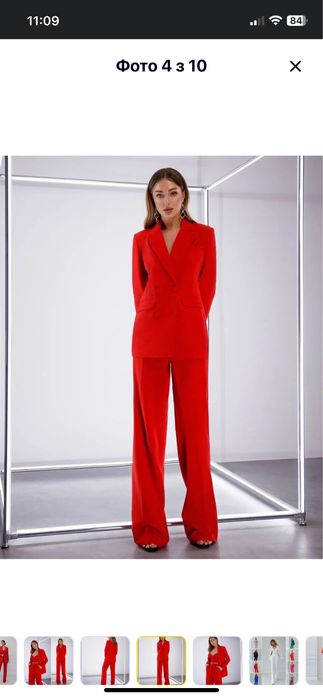 Брючной костюм тройка