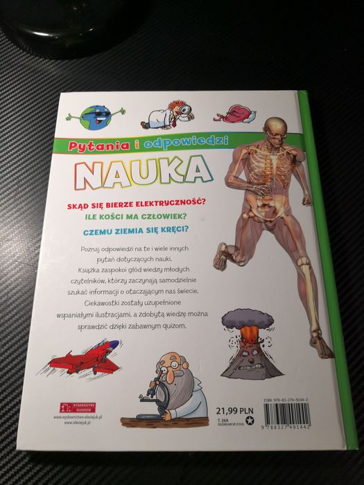 Książka nauka pytania i odpowiedzi