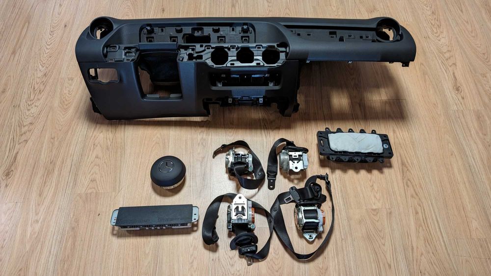 Conjunto Kit Airbags Tablier Mercedes Classe EQA Original