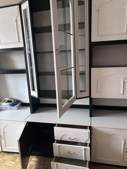 Pojemna Meblościanka 3,6 m | Szafa 90 cm | Witryna | Barek