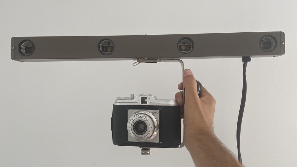 Brownie 4 quatro Lâmpadas vintage