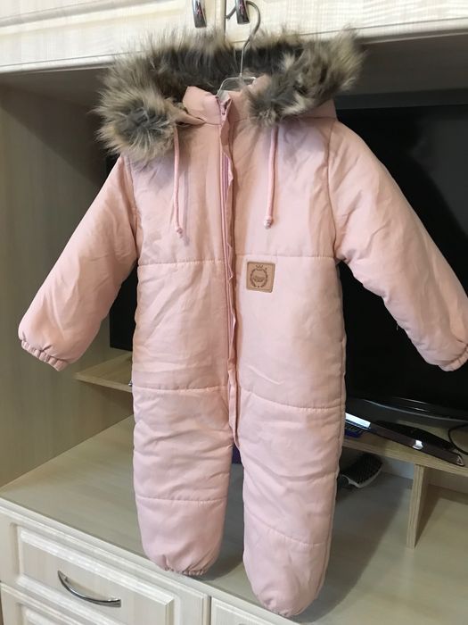 Зимовий комбінезон для дівчаток
