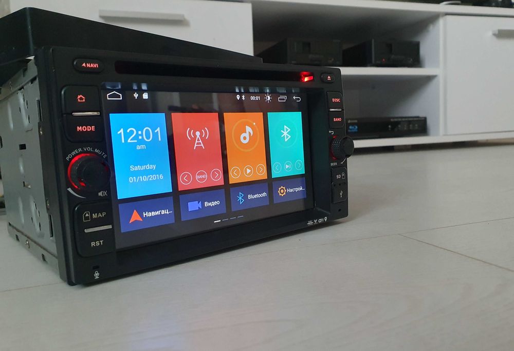 WiFi, Автомагнитола 2din Android, Bluetooth, USB, Камера, GPS, 7D