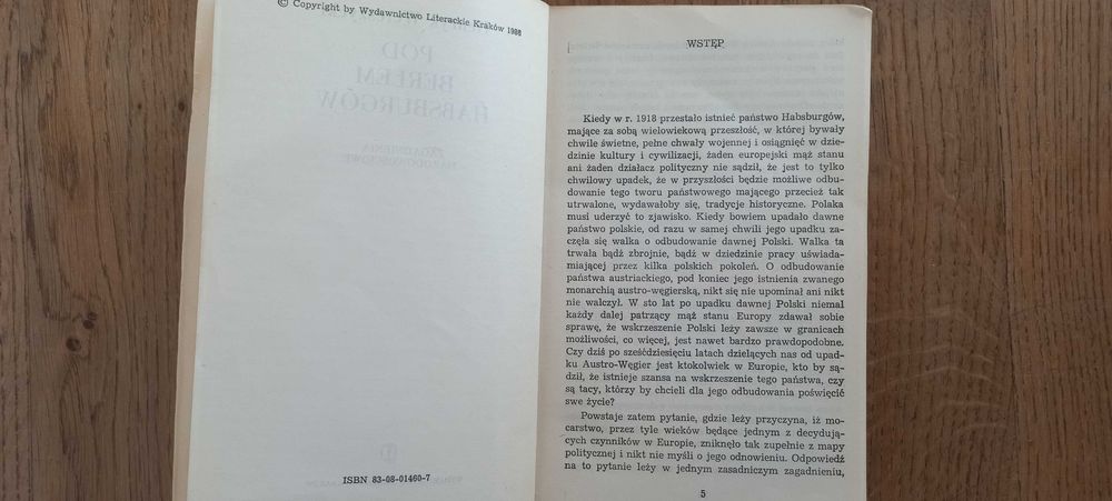 Pod berłem Habsburgów, Henryk Wereszycki