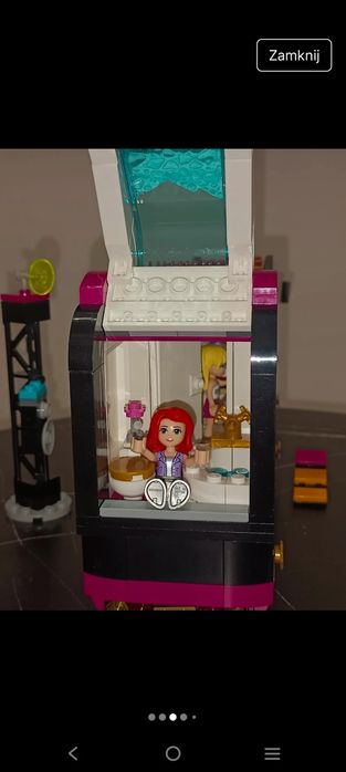 LEGO 41106 Friends Zestaw Pop Star Tour Bus Livi Mia.