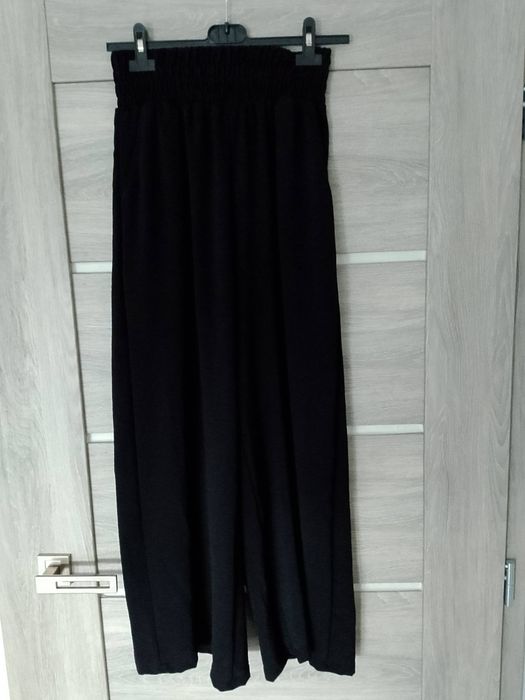 Nowe letnie spodnie z szerokimi nogawkami