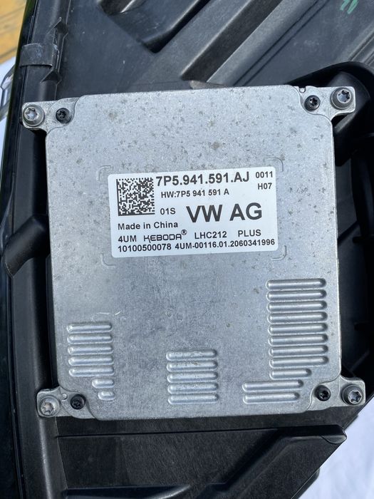 Фара Škoda Fabia 3 ліва