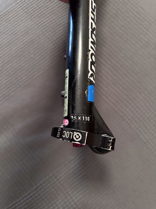 Suspensão SR Suntour XCR34 15x110