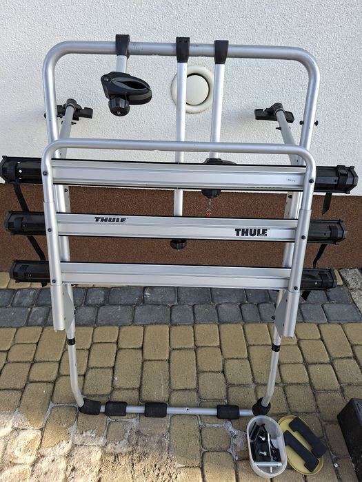 Thule 973 bagażnik rowerowy na klapę bus, T4 T5 VITO TRAFIC Kamper