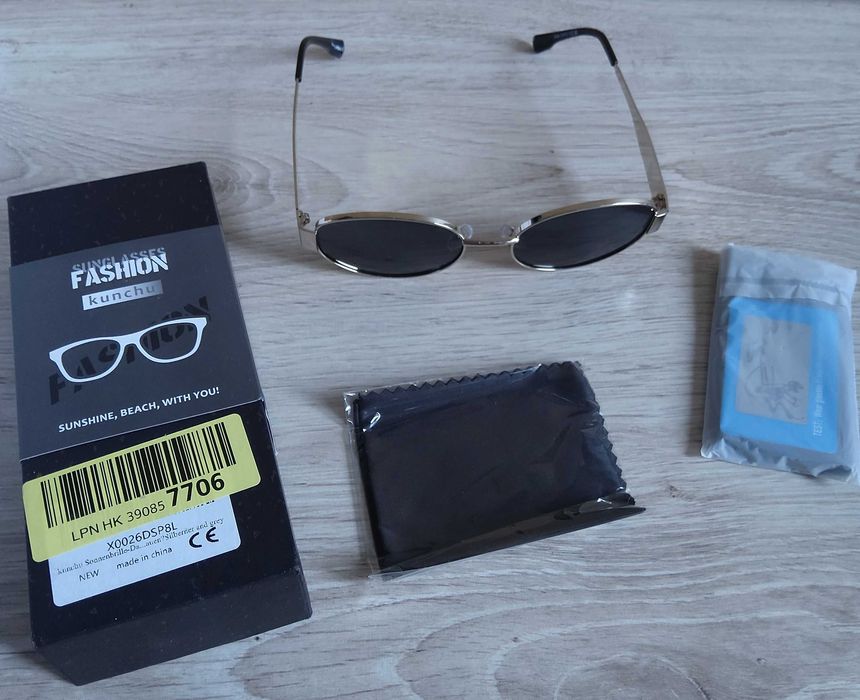Kunchu damskie okulary przeciwsłoneczne polaryzacyjne kat. 3
