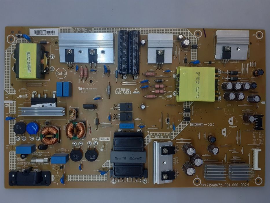 Fontes de alimentação dos televisões PHILIPS