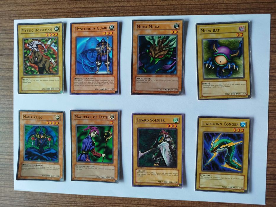 Cartas Yu-Gi-Oh! M 1