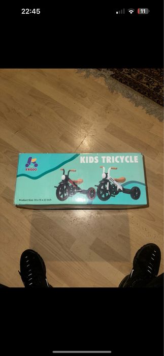 Nowy rowerek trójkołowy krido