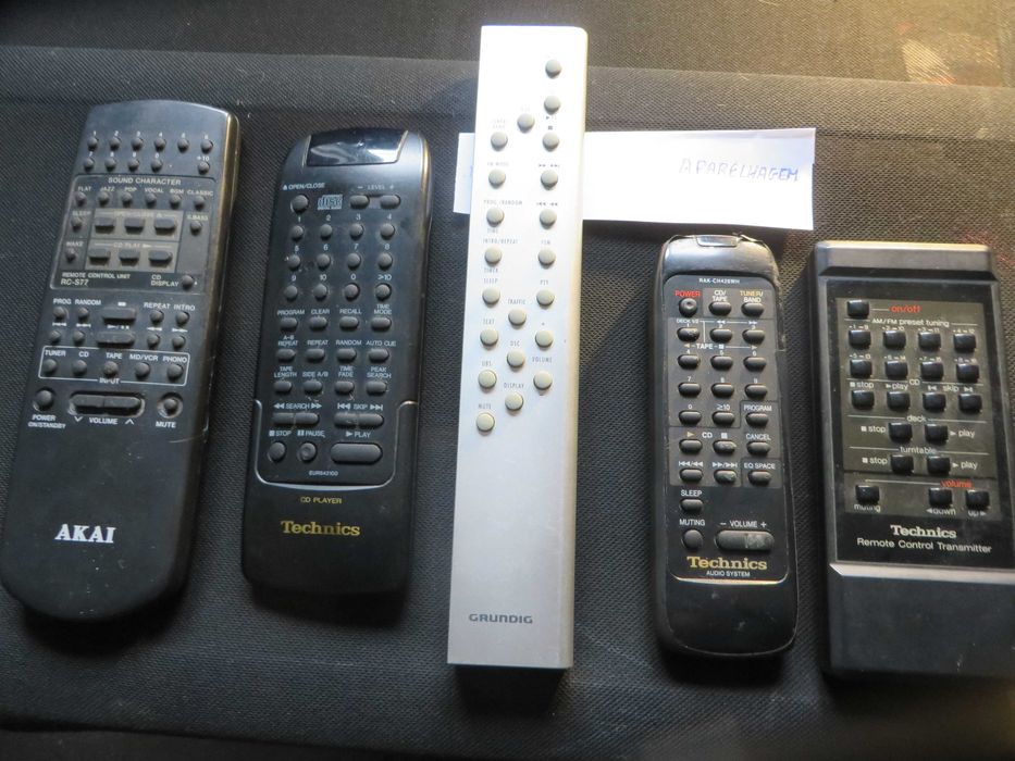 Comandos: Aparelhagens+  C.D. + Vários