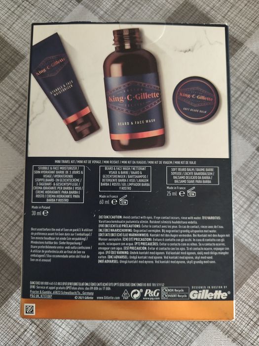Kit de viagem King c gillette