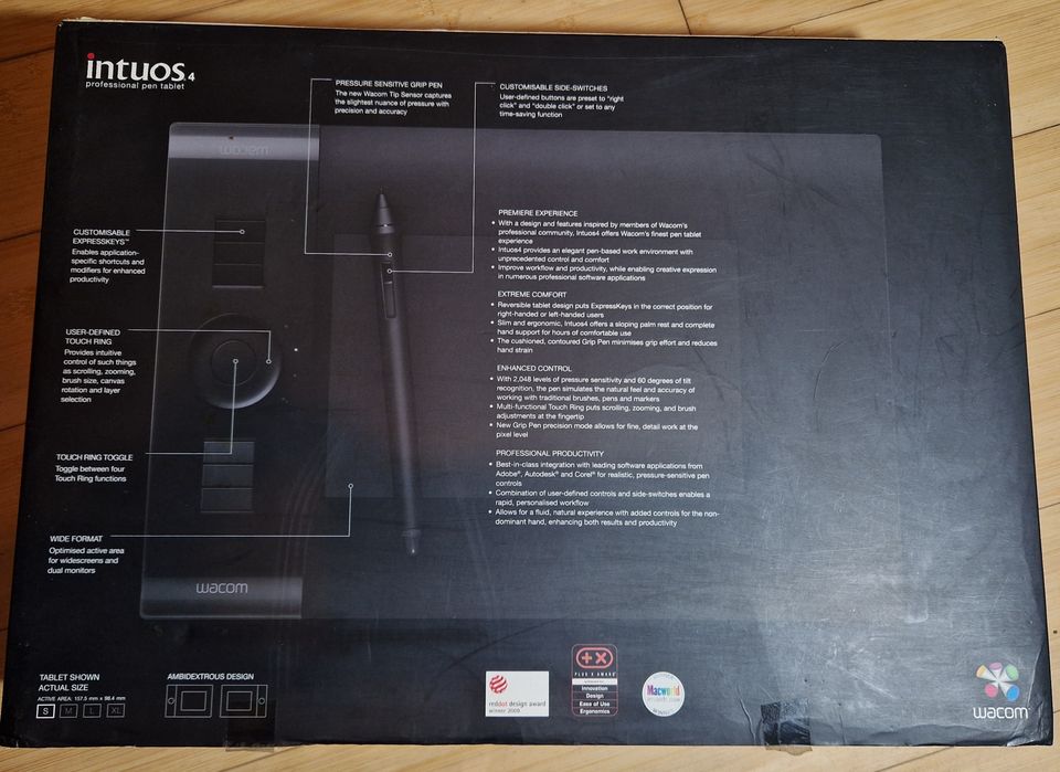 Tablet graficzny Wacom intuos 4 ptk-440
